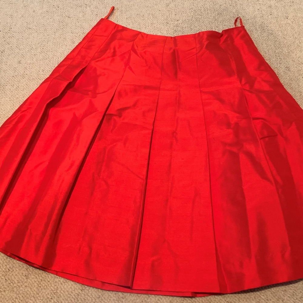 Satin Midi Skirt